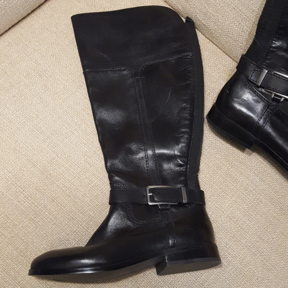 marc fisher leather boots